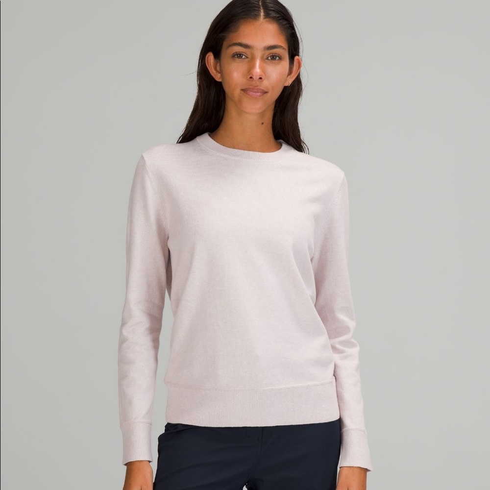 Lululemon size 16 sweater cotton cashmere blend
